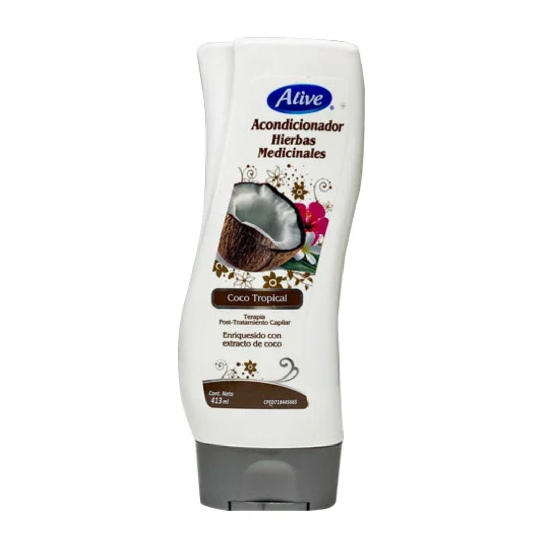 ACONDICIONADOR ALIVE COCO TROPICAL 413ML