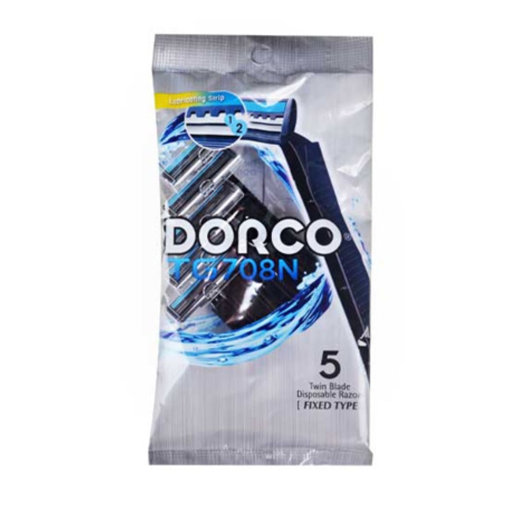 AFEITADORA DORCO AZUL 5PZAS