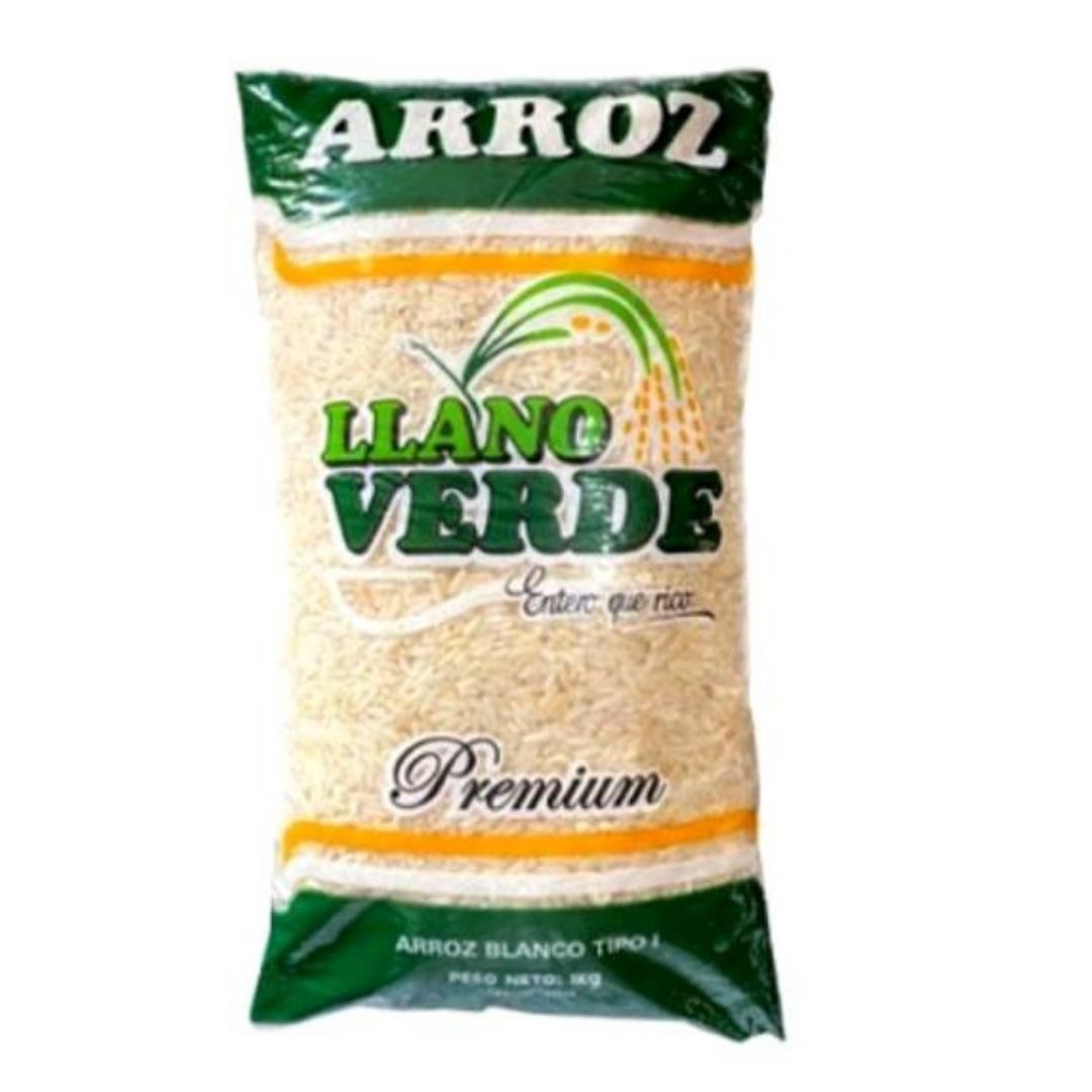 Arroz Llano Verde 1Kg