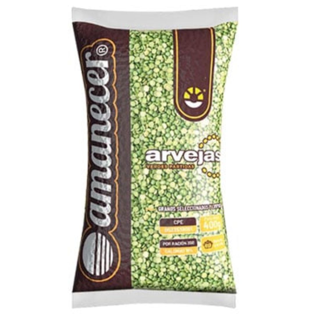 ARVEJAS VERDES AMANECER 400GR