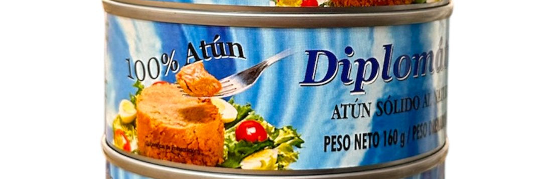 ATUN DIPLOMATICO AZUL NATURAL 170GR