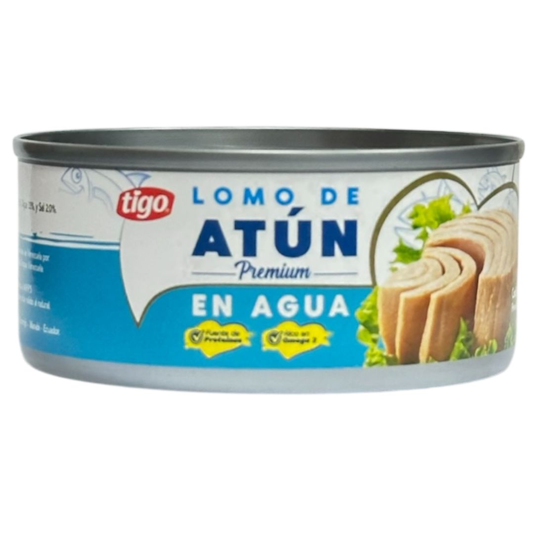 ATUN PREMIUM EN AGUA TIGO 160GR