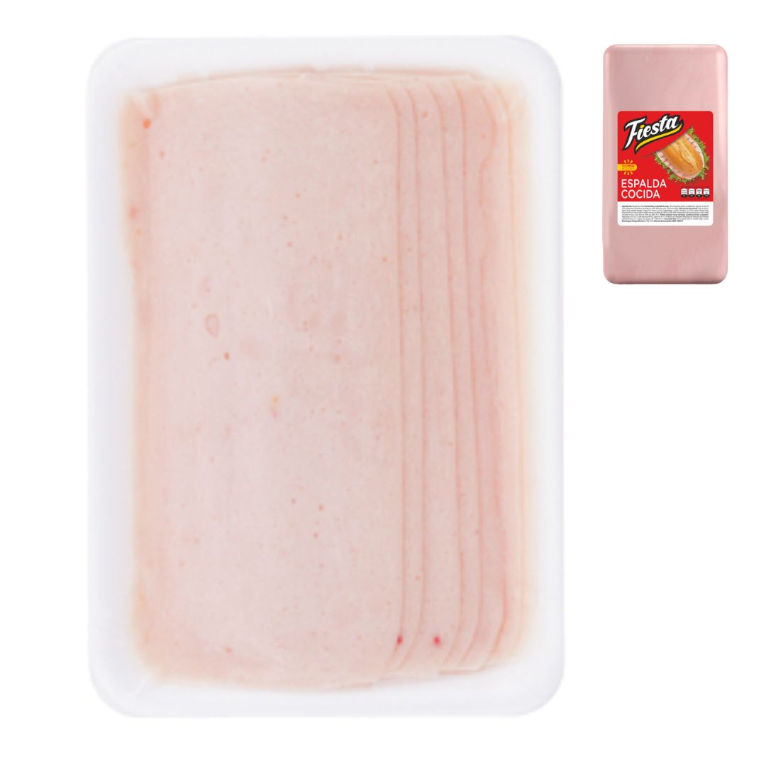 JAMON ESPALDA COCIDA FIESTA 200GR