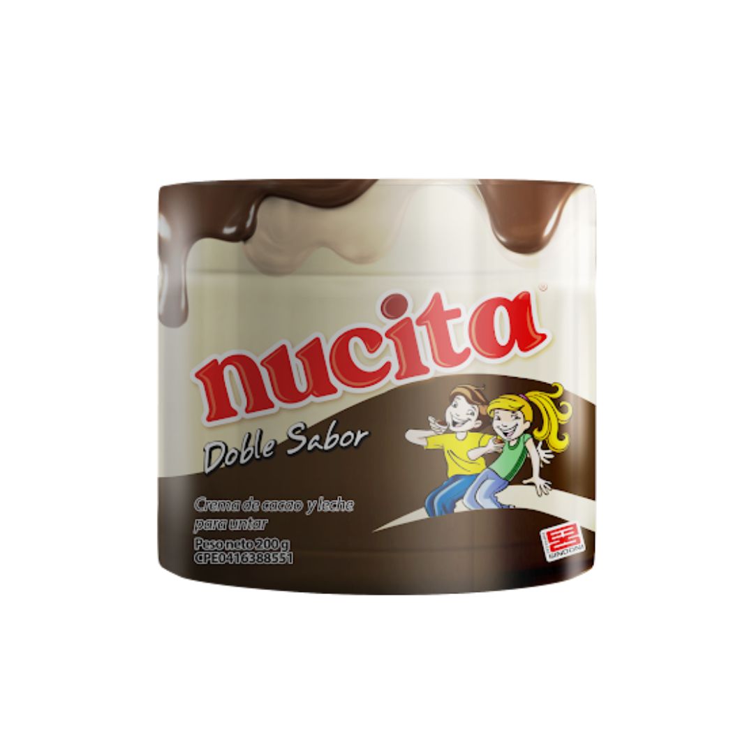 NUCITA DOBLE SABOR VASO 200GR