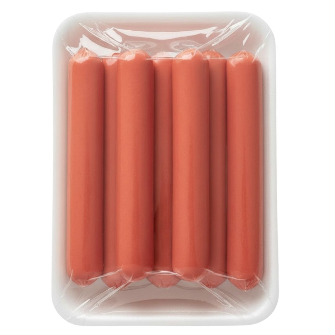 BANDEJA SALCHICHA LAGUNITA 500 A 550GR APROX