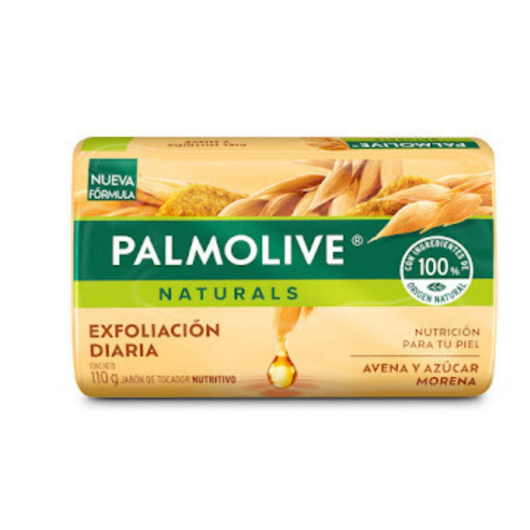 JABON PALMOLIVE AVENA C/AZUCAR 110GR