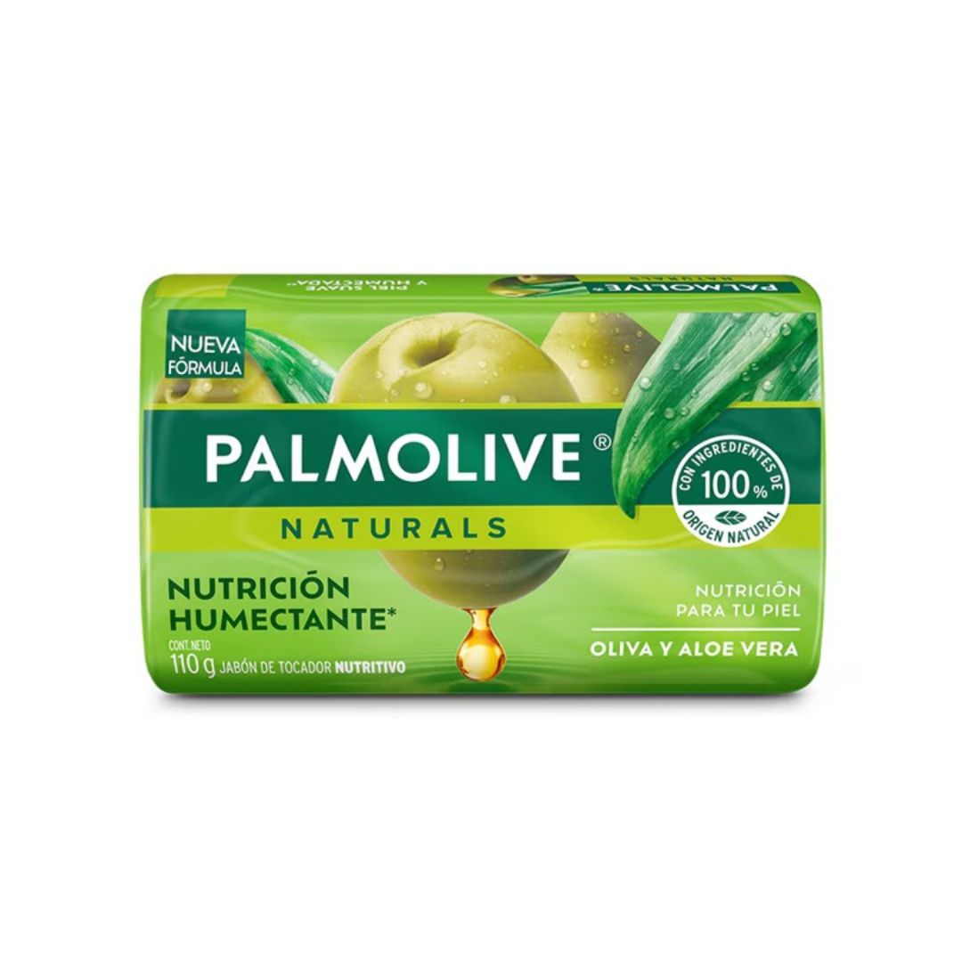 JABON PALMOLIVE ALOE VERA Y OLIVA 110GR