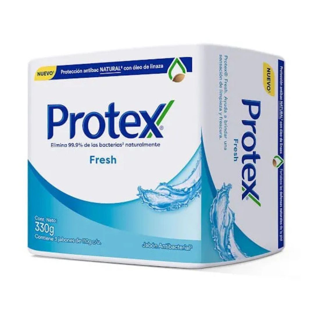 JABON PROTEX FRESH 3x110GR