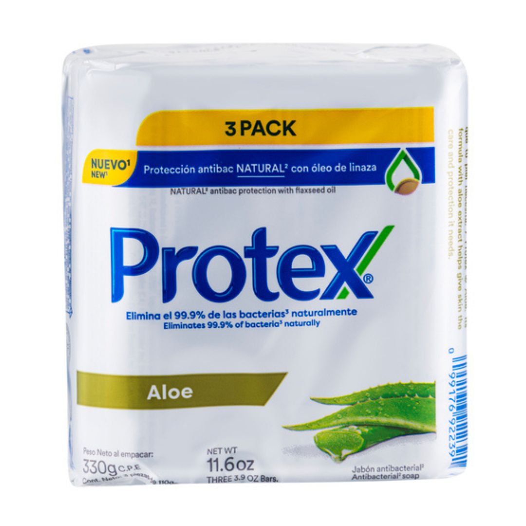 JABON PROTEX ALOE 3x110GR