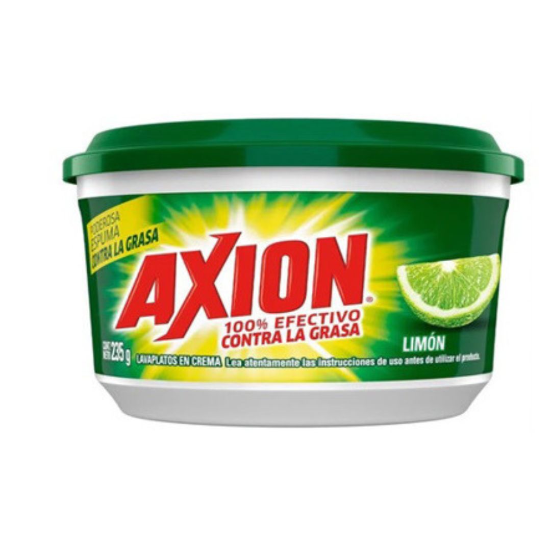 LAVAPLATOS AXION CREMA LIMON 235GR