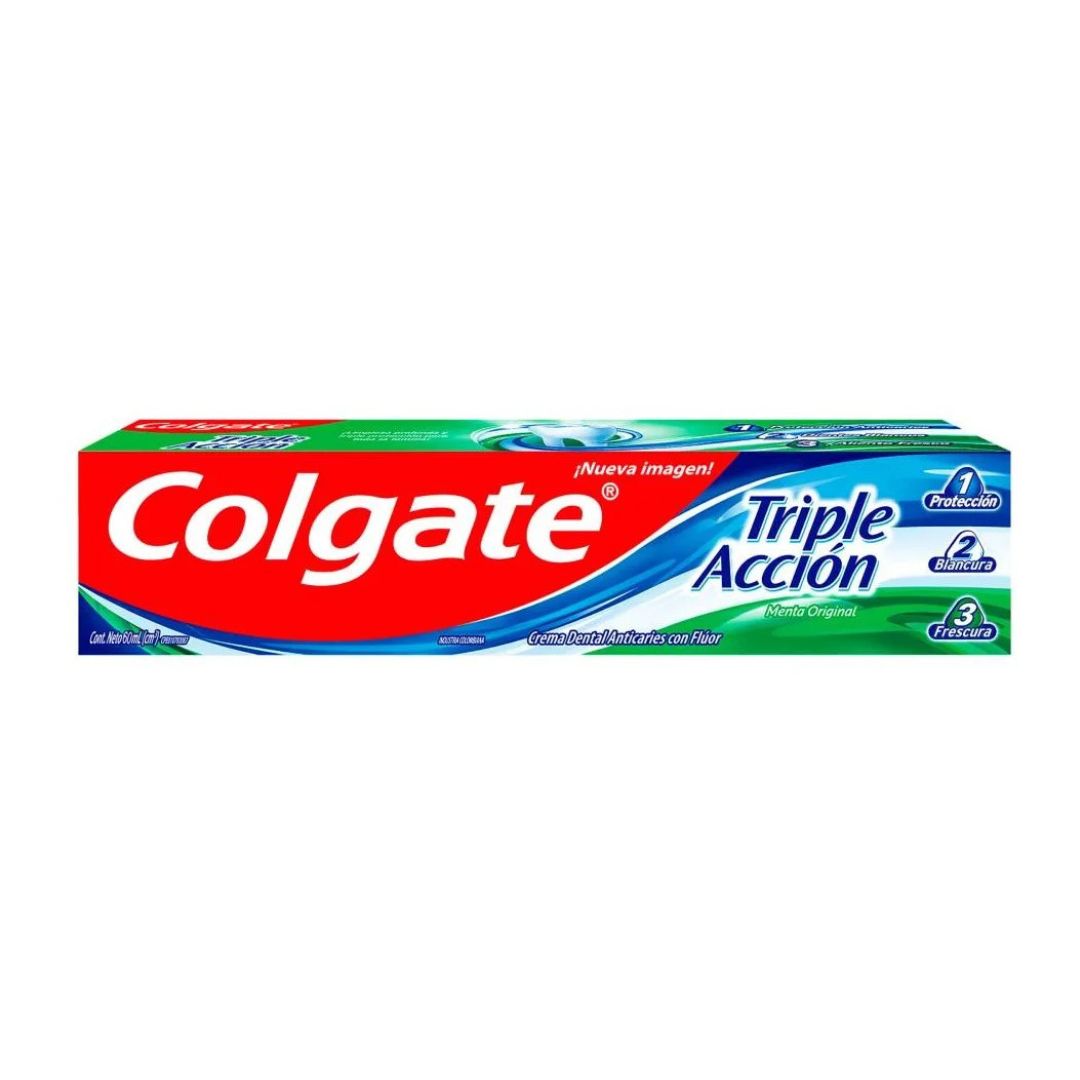 CREMA DENTAL COLGATE TRIPLE ACCION 60ML