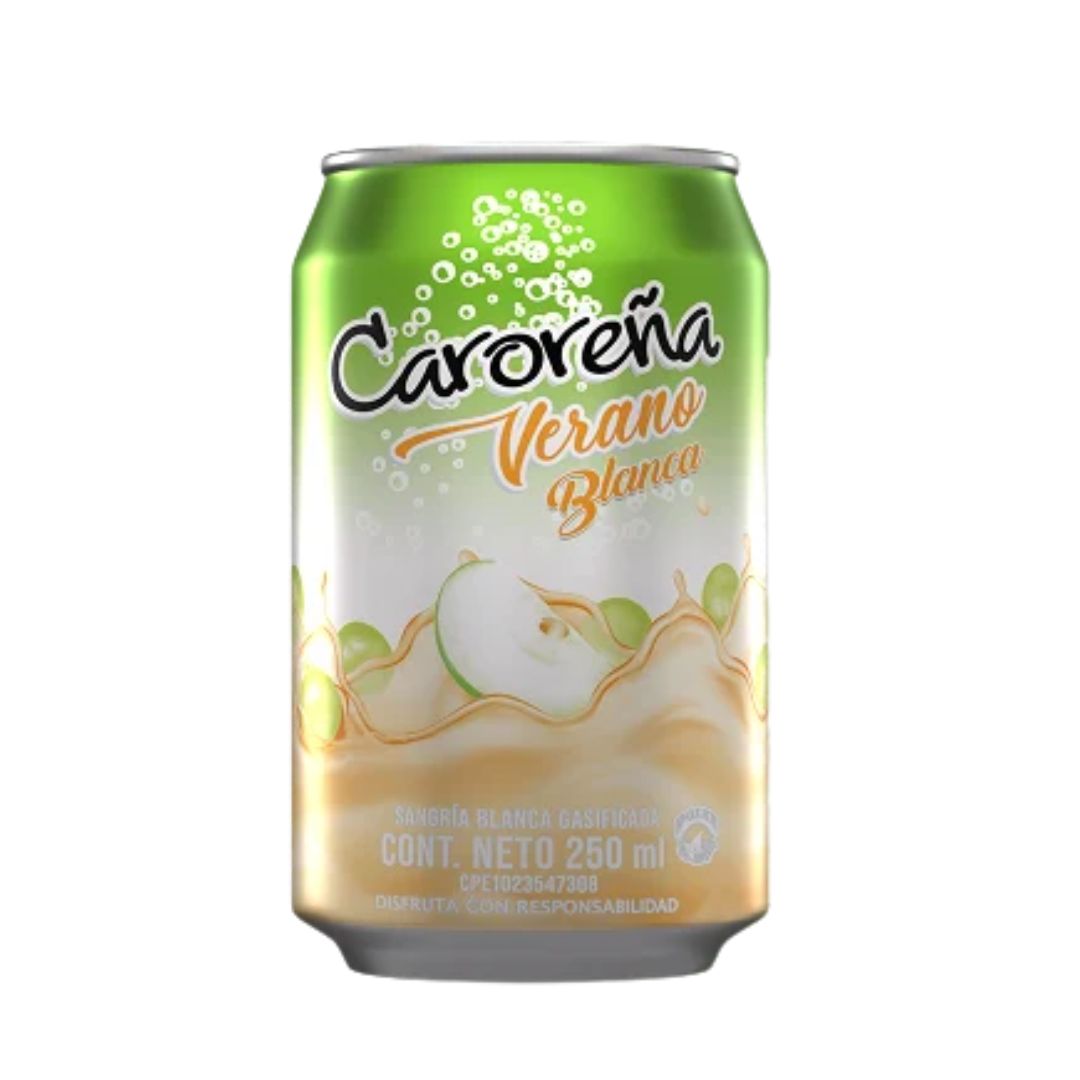 SANGRIA CAROREÑA LATA BLANCA 24x250ML