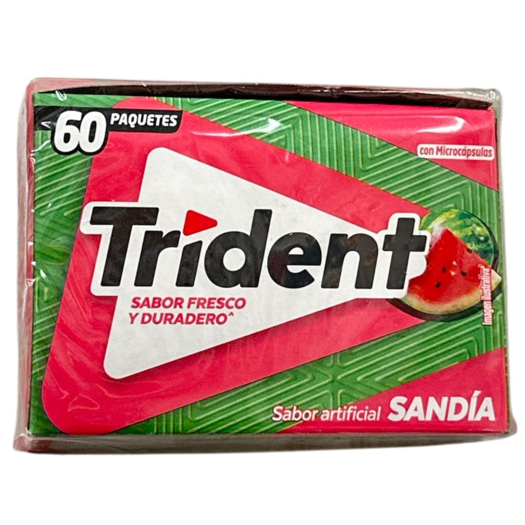 DISPLAY CHICLE TRIDENT SANDIA 60x90GR