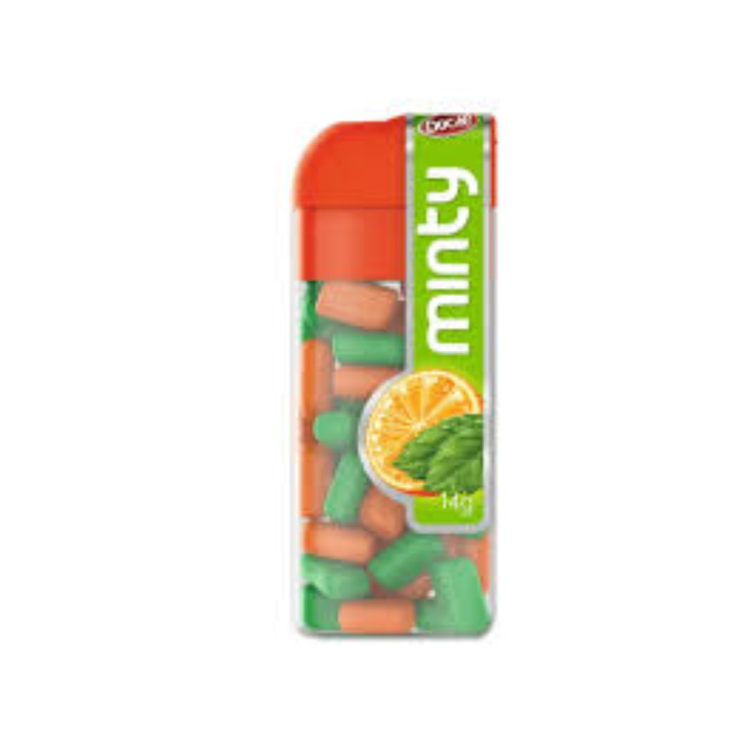 MINI MINTY MENTA/NARANJA 14GR