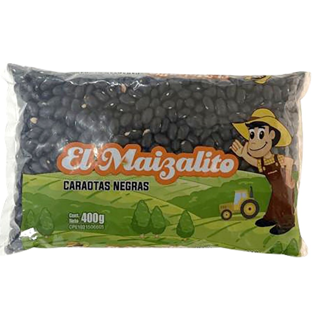 CARAOTAS EL MAIZALITO NEGRA 400GR