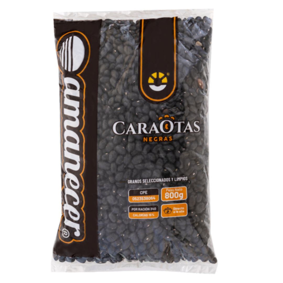 Caraotas Amanecer Negras 800Gr