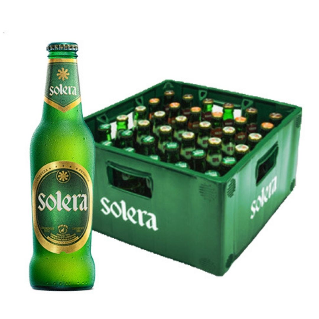 CERVEZA SOLERA VERDE RETORNABLE 36x222ML
