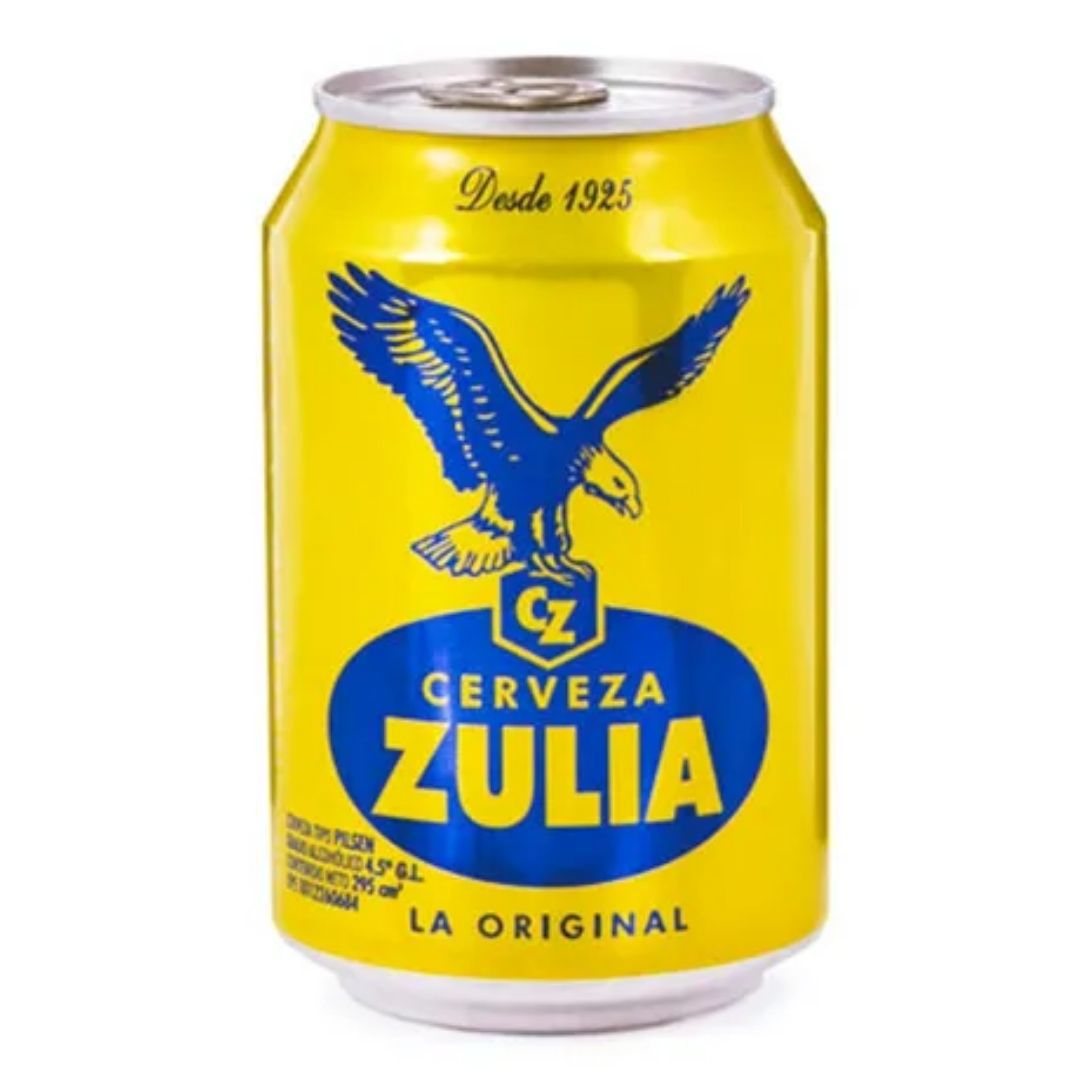 CERVEZA ZULIA LATA 24x295ML