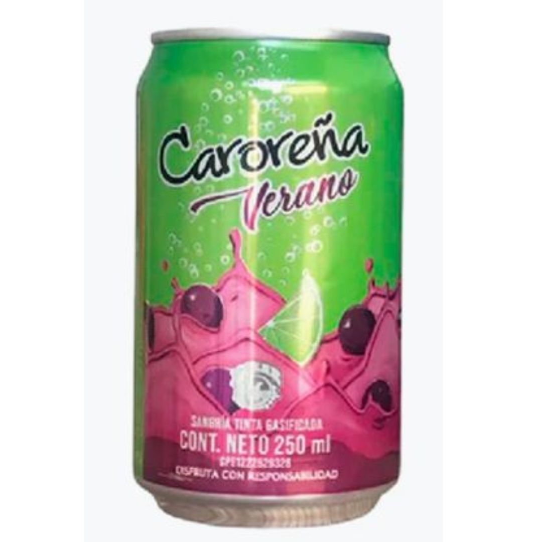 SANGRIA CAROREÑA LATA TINTA 250ML
