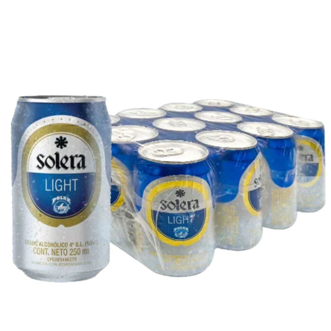CERVEZA SOLERA AZUL LATA 24x250ML