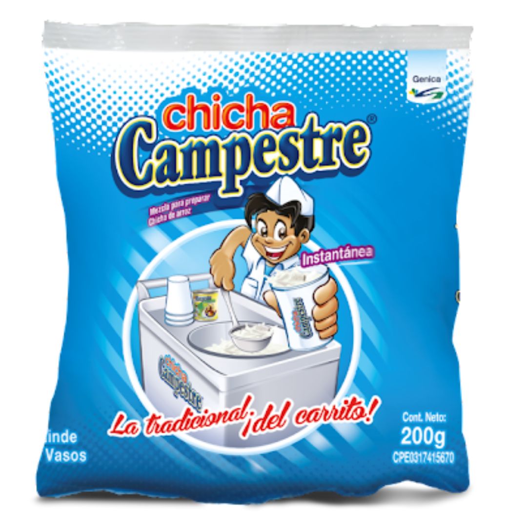CHICHA EN POLVO CAMPESTRE 200GR