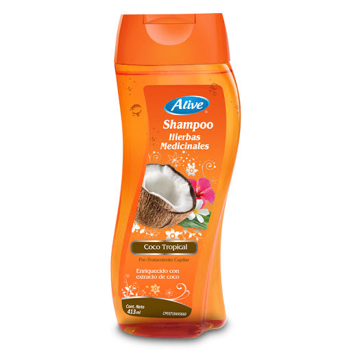 SHAMPOO ALIVE COCO TROPICAL 413ML