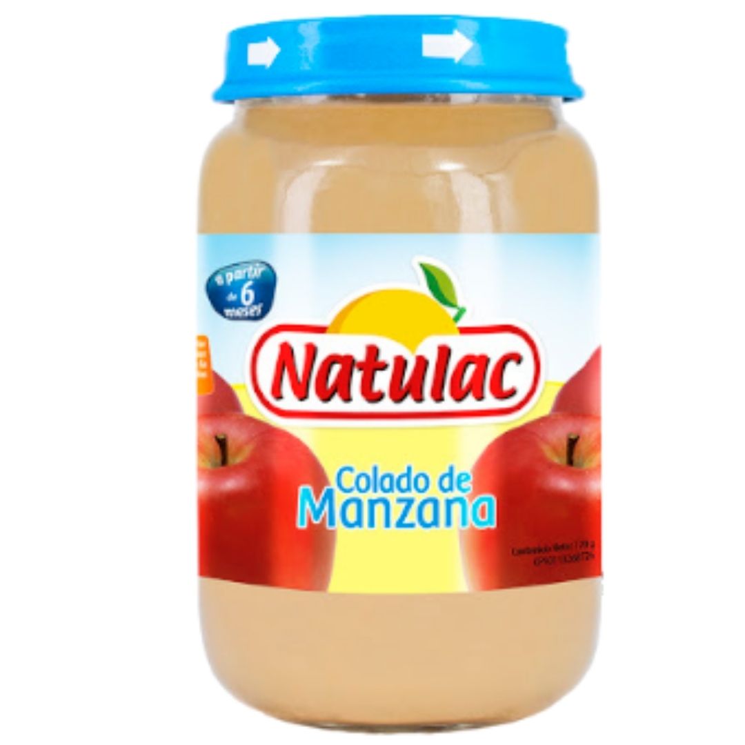COMPOTA NATULAC MANZANA 186GR
