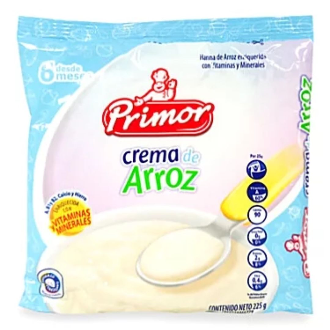 CREMA DE ARROZ PRIMOR BOLSA 225 GR