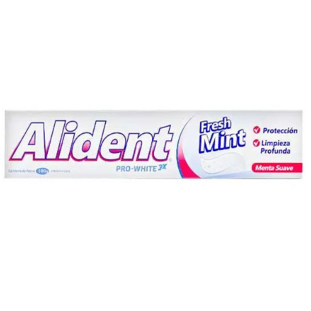 CREMA DENTAL ALIDENT FRESH MINT 100GR
