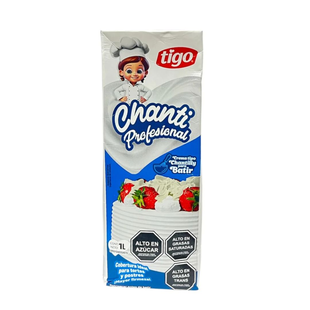 CREMA CHANTILLY TIGO PROFESIONAL 1 LT