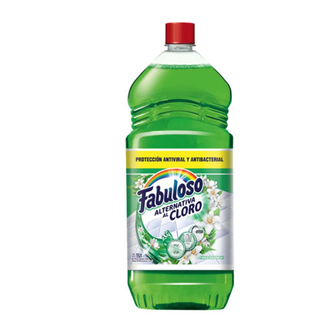 DESINFECTANTE FABULOSO CLORO FRESCO AMANECER 1LT