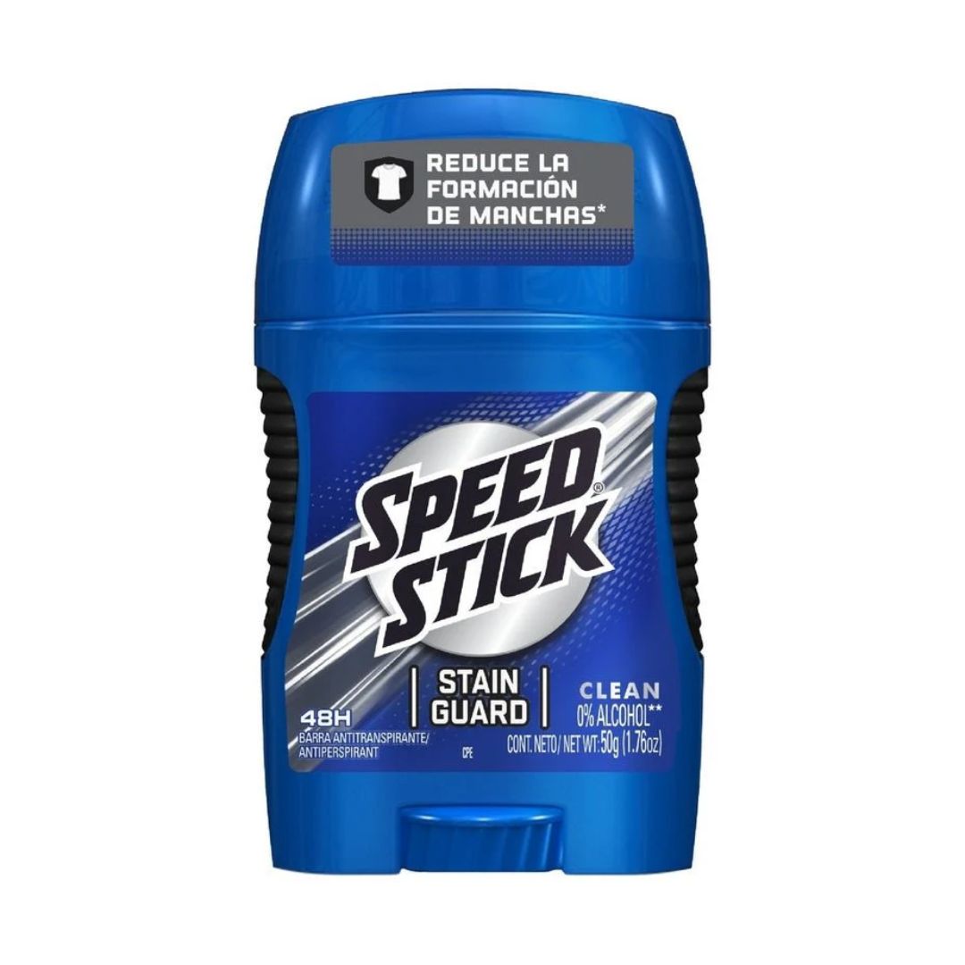 DESODORANTE SPEED STICK BARRA STAIN 50GR