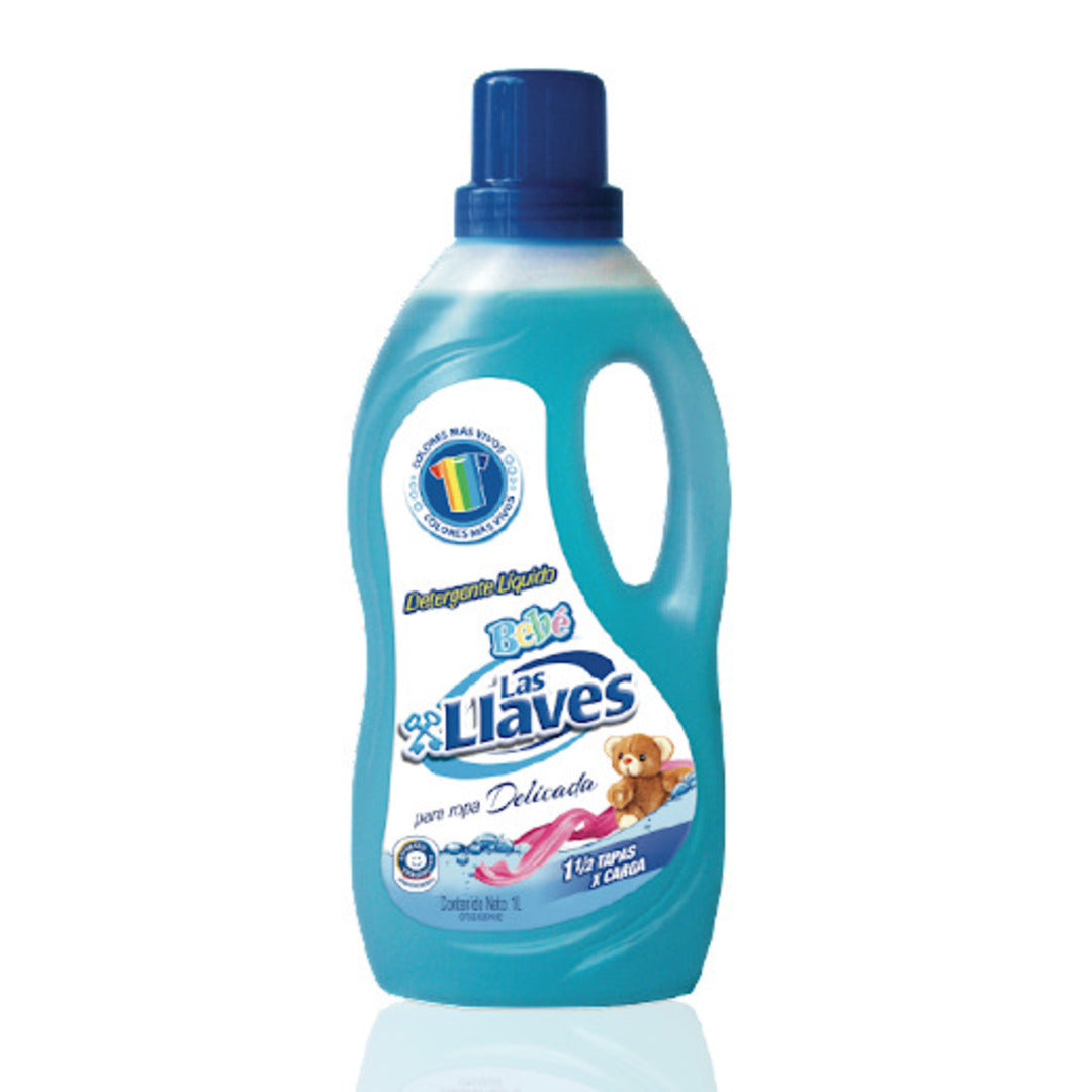 DETERGENTE LIQ LAS LLAVES BEBE 1LT