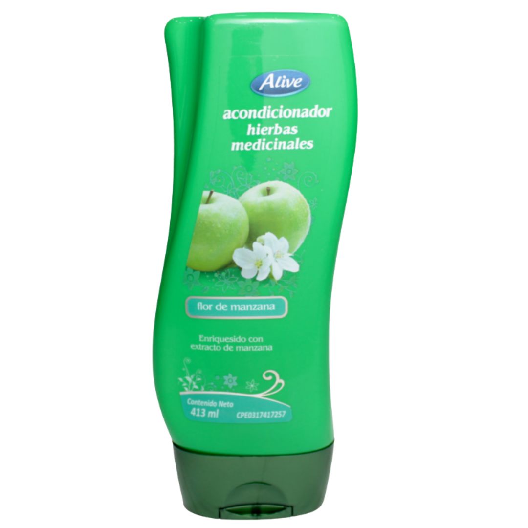 ACONDICIONADOR ALIVE FLOR DE MANZANA 413ML