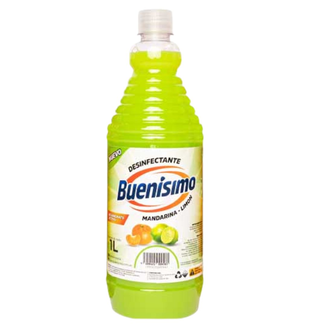 DESINFECTANTE BUENISIMO MANDARINA Y LIMON 1LT