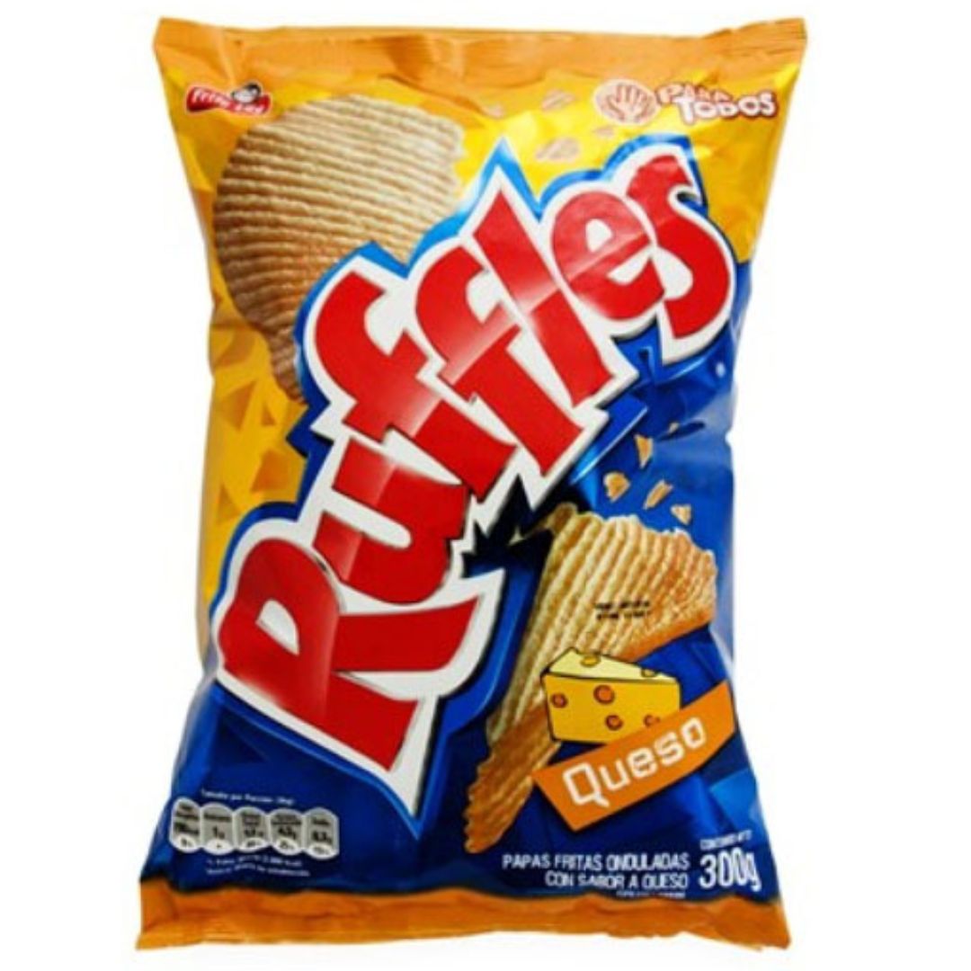 RUFFLES DE QUESO 300GR