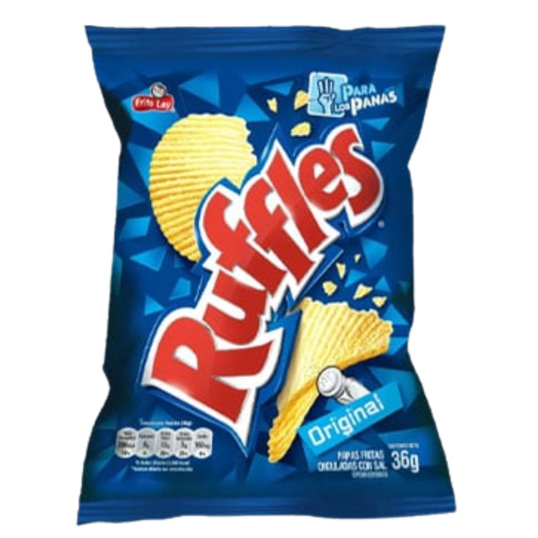 RUFFLES NATURAL 36 GR
