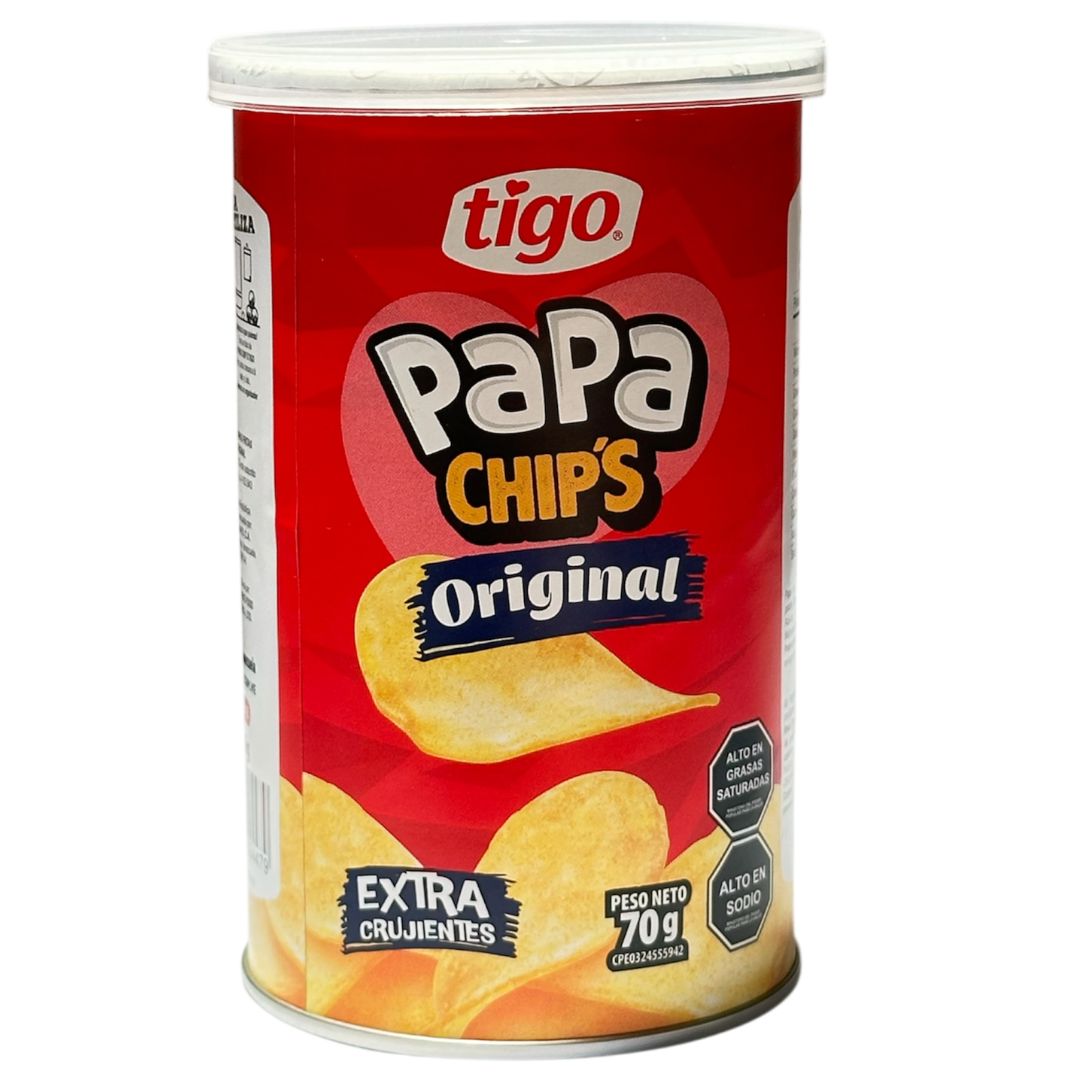 PAPAS CHIPS TIGO ORIGINAL 70GR