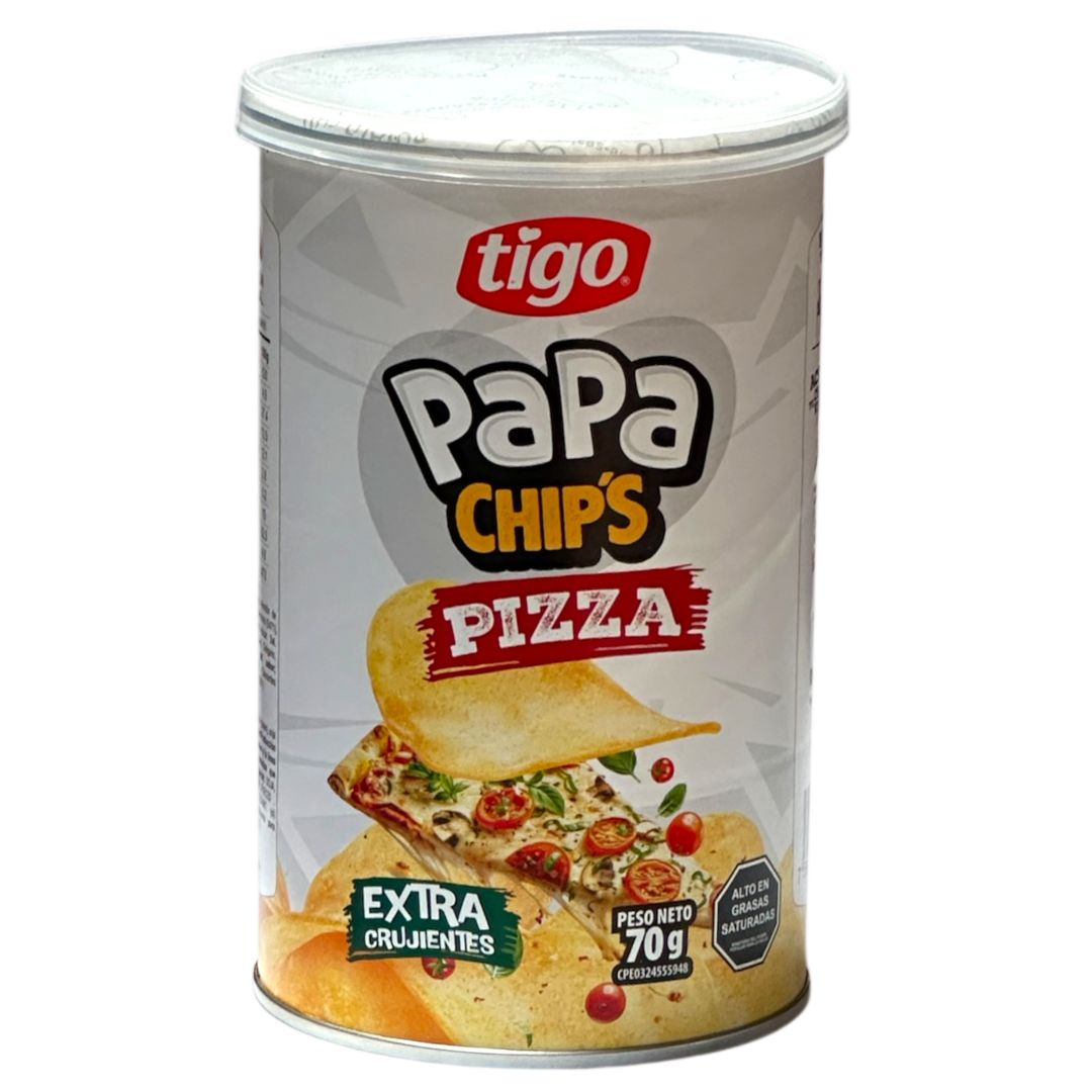 PAPAS CHIPS TIGO PIZZA 70GR