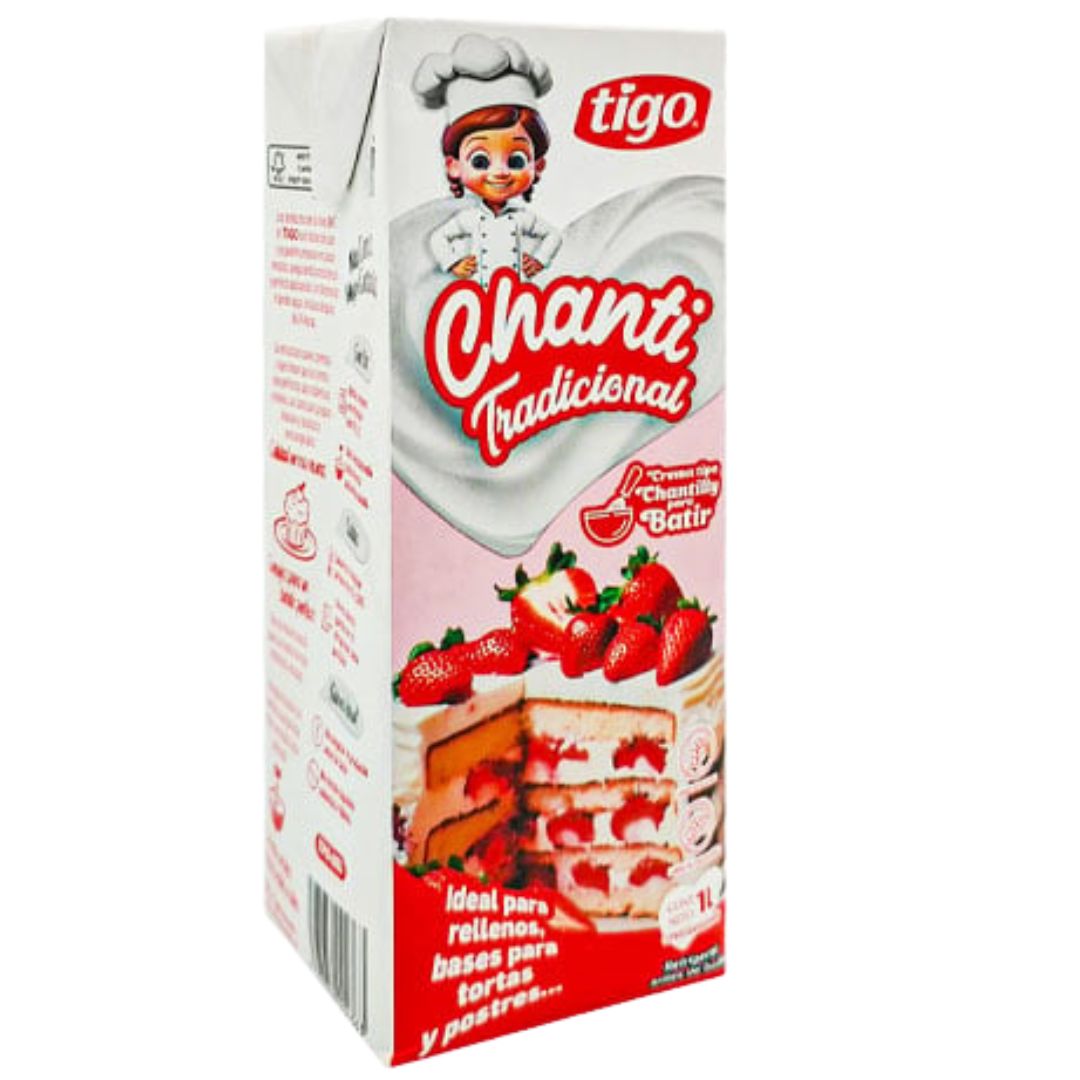 CREMA CHANTILLY TIGO TRADICIONAL 1LT