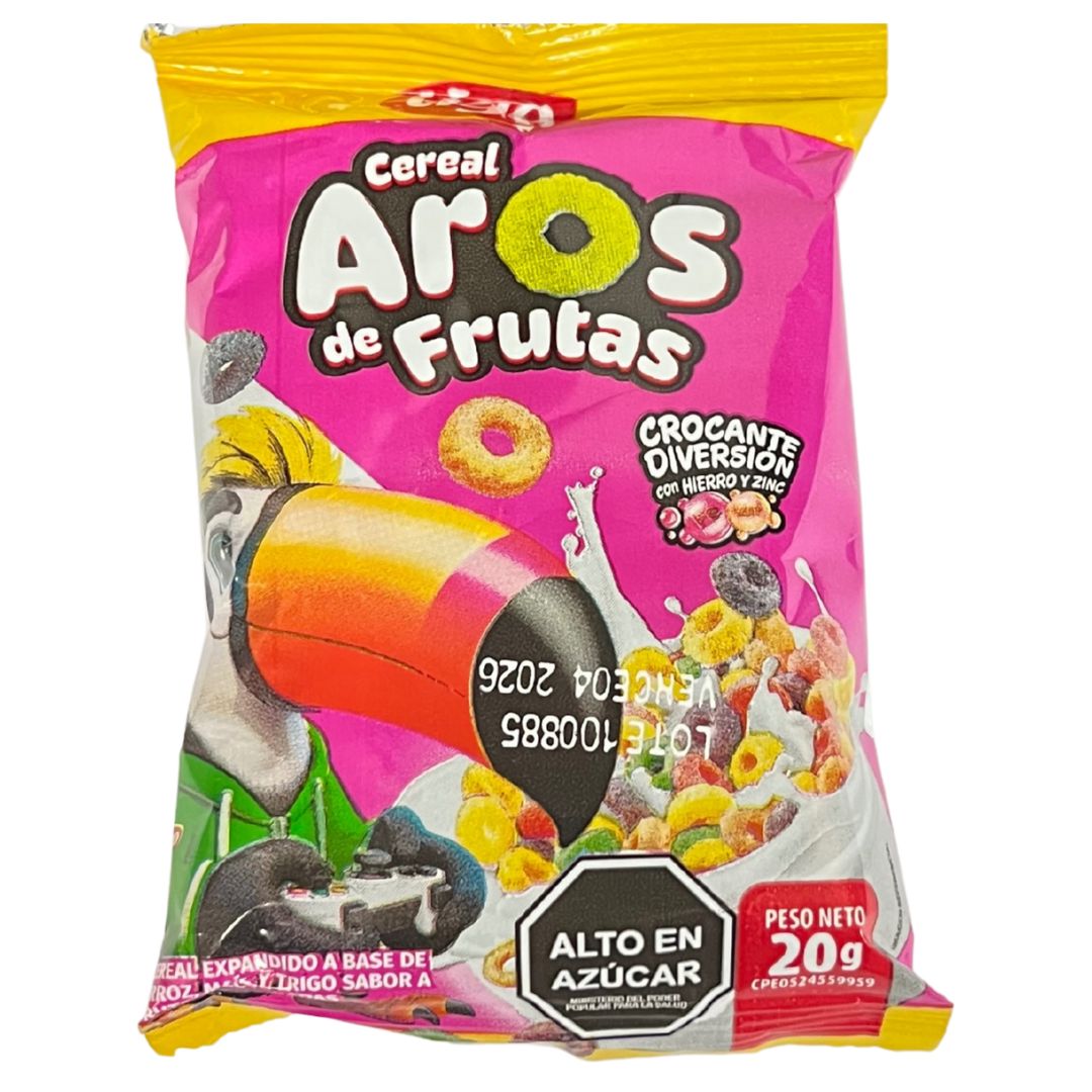 CEREAL TIGO AROS DE FRUTA 20G