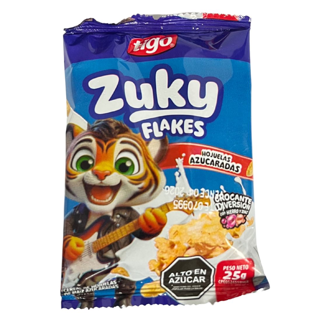 CEREAL TIGO ZUKY FLAKES 25G