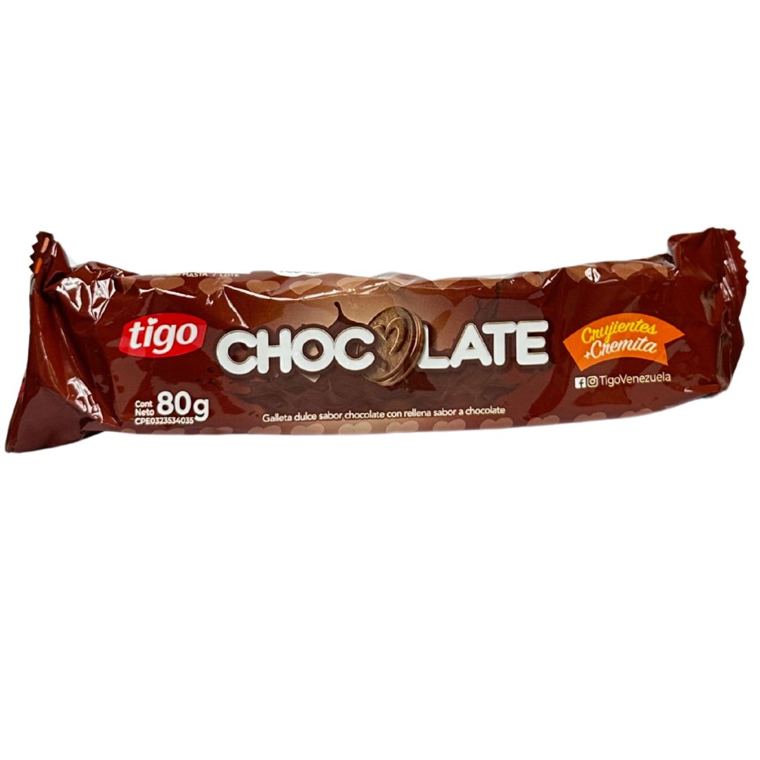 GALLETA CHOCOLATE TIGO 80GR