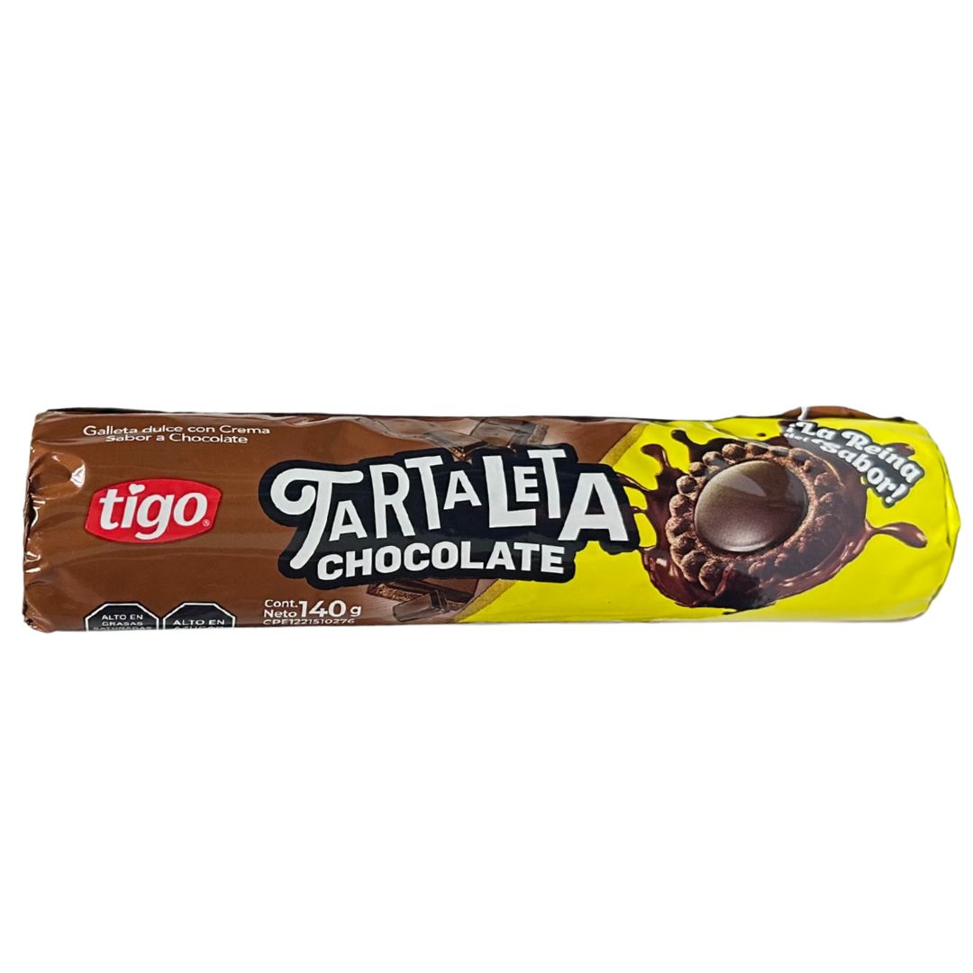 TARTALETA CHOCOLATE TIGO 140GR