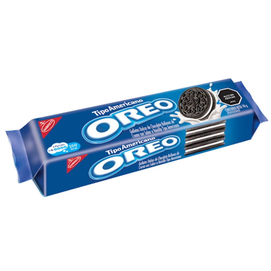 GALLETA OREO AMERICANO TUBO 96GR