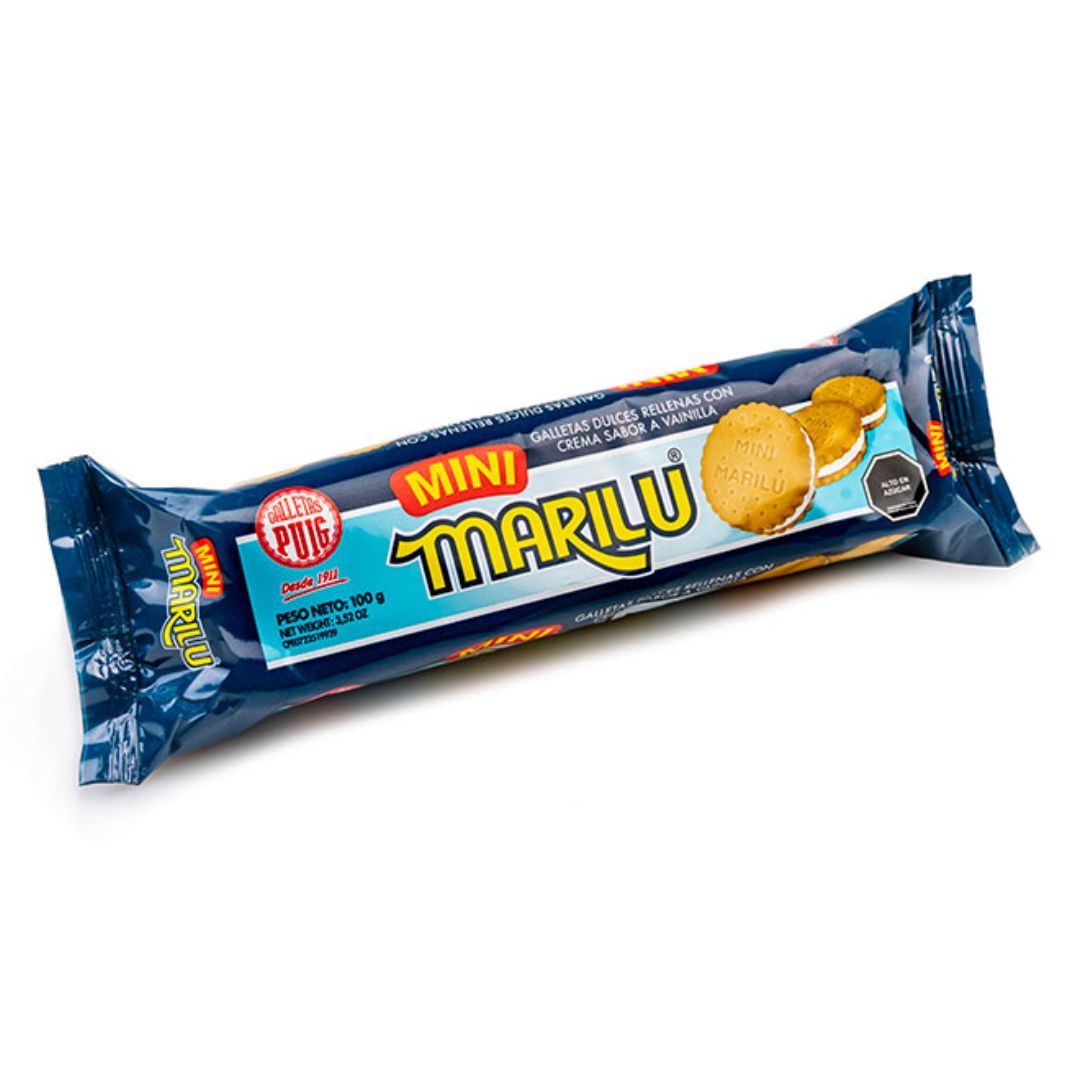 GALLETA MINI MARILU VAINILLA PUIG 100GR