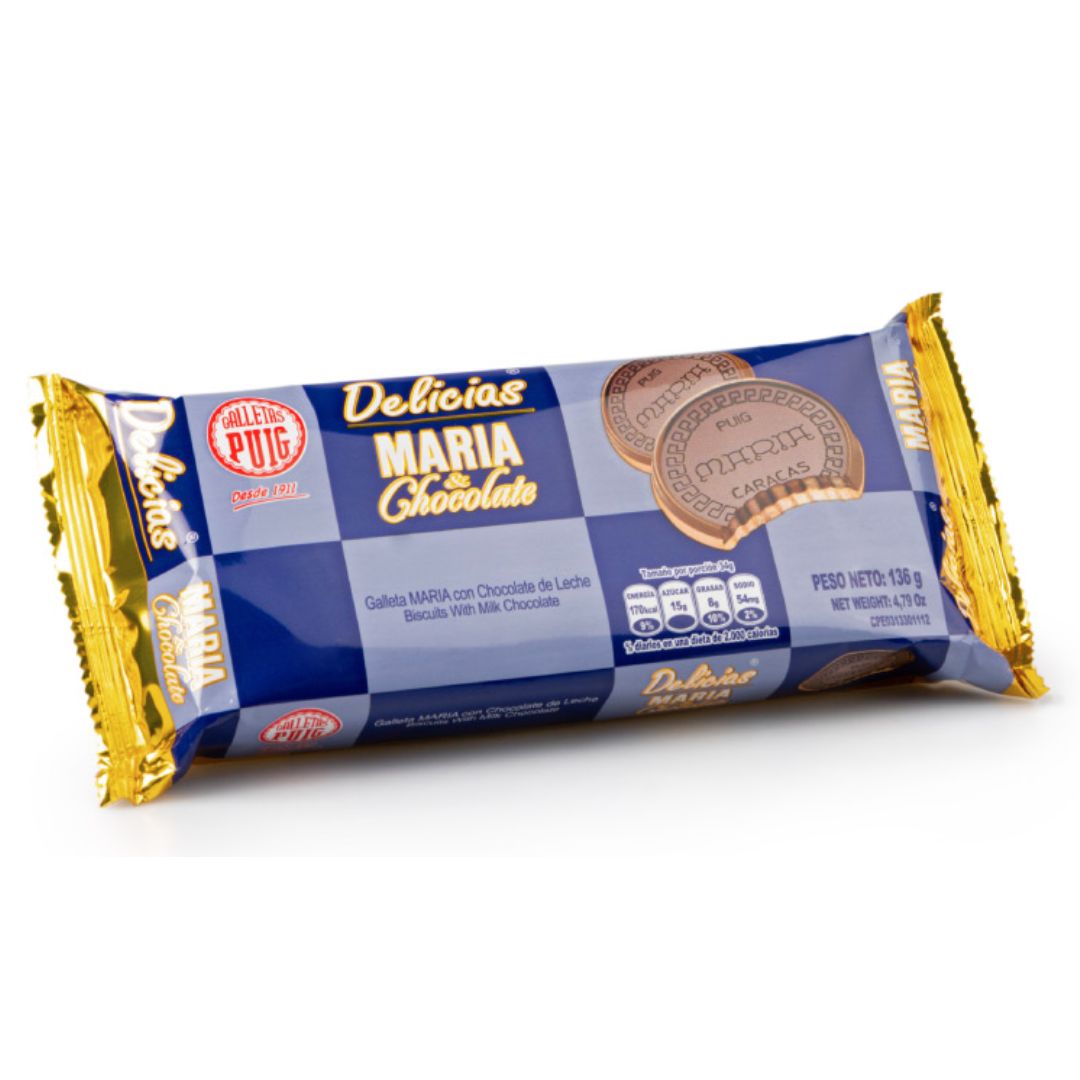 GALLETA MARIA DELICIAS CHOCO PUIG 136GR