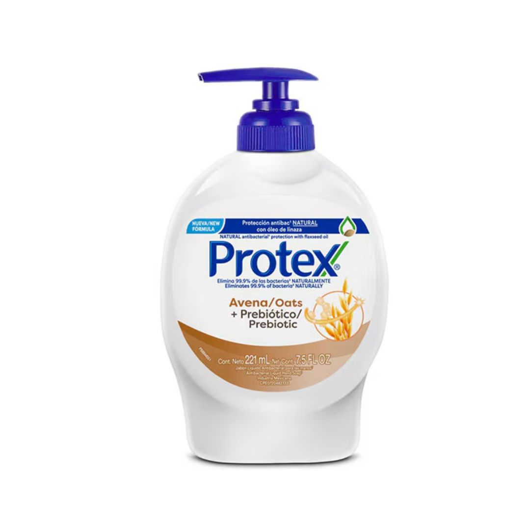 JABON LIQUIDO PARA MANOS PROTEX AVENA 221GR