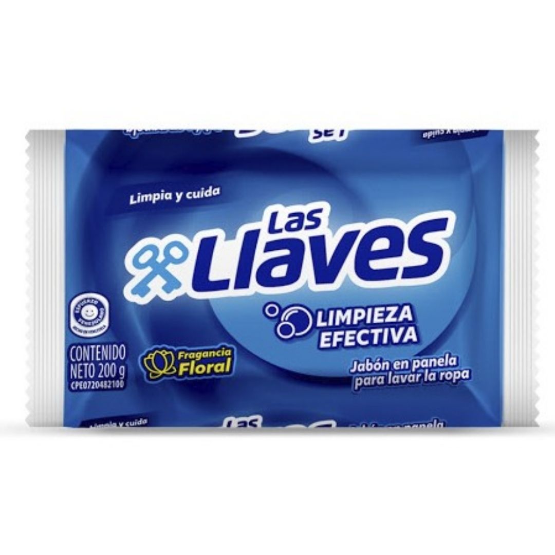 JABON PANELA LAS LLAVES 200 GR