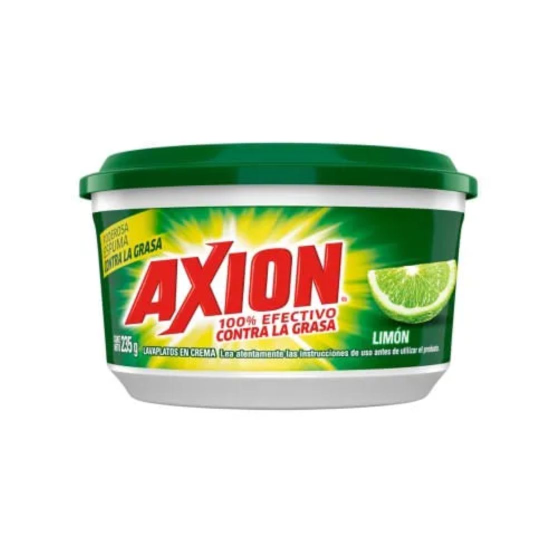LAVAPLATOS AXION CREMA LIMON 235GR
